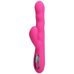 PRETTY LOVE - VIBRATORE A CONIGLIO MULTIFUNZIONE INVERNALE CON DISPLAY LED ROSA